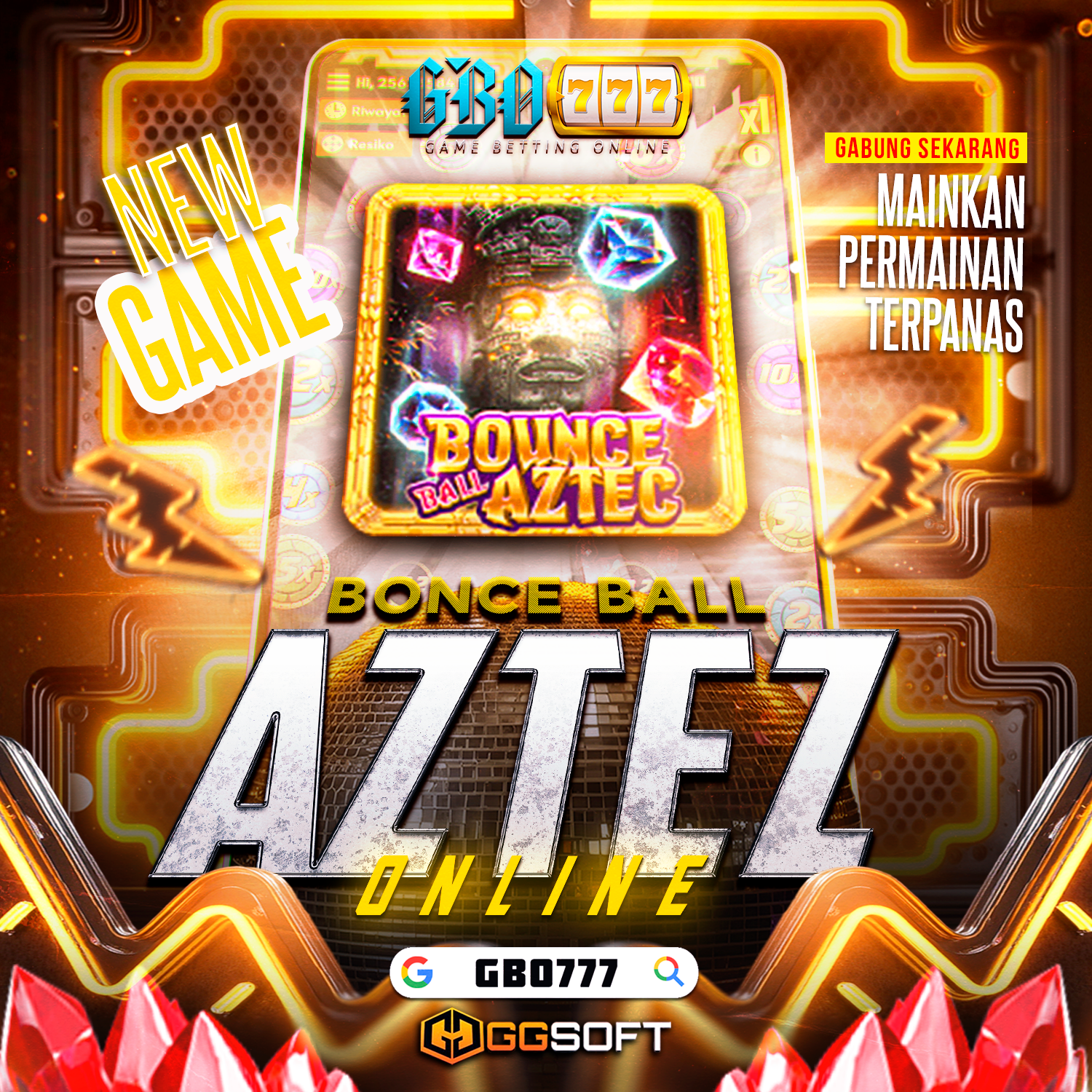 Situs Resmi GGSOFT Bounce Ball Aztec